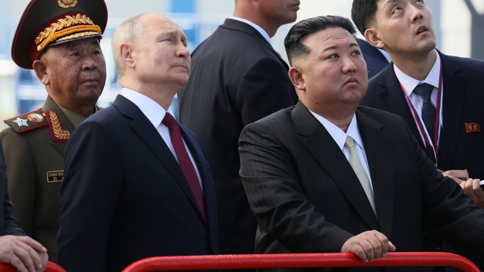 Những điểm nổi bật trong cuộc hội đàm giữa Tổng thống Putin và Chủ tịch Kim Jong-un Chú thích ảnh