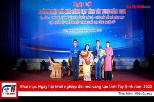 Khai mạc Ngày hội khởi nghiệp đổi mới sáng tạo tỉnh Tây Ninh năm 2023