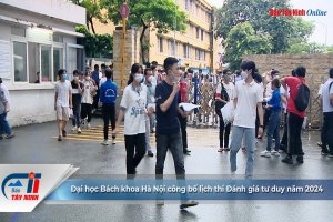 Đại học Bách khoa Hà Nội công bố lịch thi Đánh giá tư duy năm 2024