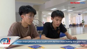 Hoàn thiện phương thức tuyển sinh đại học theo hướng đơn giản hóa