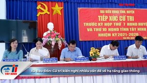 Xã Bàu Đồn: Cử tri kiến nghị nhiều vấn đề về hạ tầng giao thông