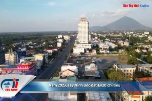 Năm 2023, Tây Ninh ước đạt 13/20 chỉ tiêu