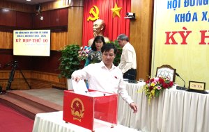 HĐND tỉnh lấy phiếu tín nhiệm người giữ chức danh HĐND tỉnh bầu.mp3