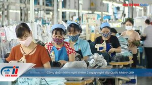 Công đoàn kiến nghị thêm 2 ngày nghỉ dịp Quốc khánh 2/9