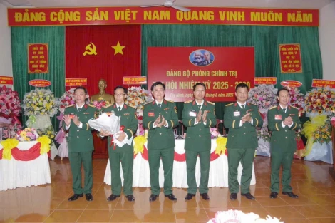 Đảng bộ Phòng Chính trị, Sư đoàn 5: Đại hội nhiệm kỳ 2025-2030 thành công tốt đẹp