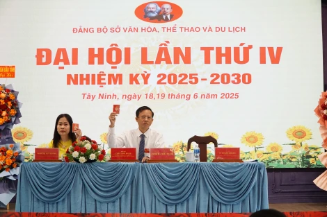 Sở Văn hoá, Thể thao và Du lịch: Đại hội Đảng bộ lần thứ IV, nhiệm kỳ 2025-2030