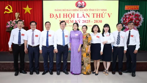 Đại hội Đảng bộ Bảo hiểm xã hội tỉnh Tây Ninh, nhiệm kỳ 2025-2030