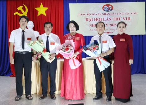 Đại hội Đảng bộ Toà án Nhân dân tỉnh nhiệm kỳ 2025-2030